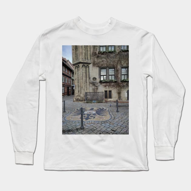 Roland figure in Quedlinburg Long Sleeve T-Shirt by Gourmetkater